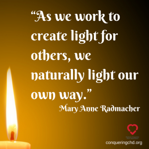 “As we work to create light for others,